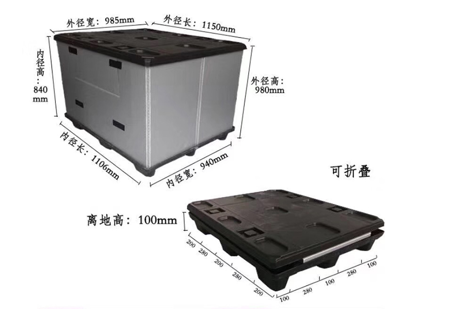 1150*985*980圍板箱